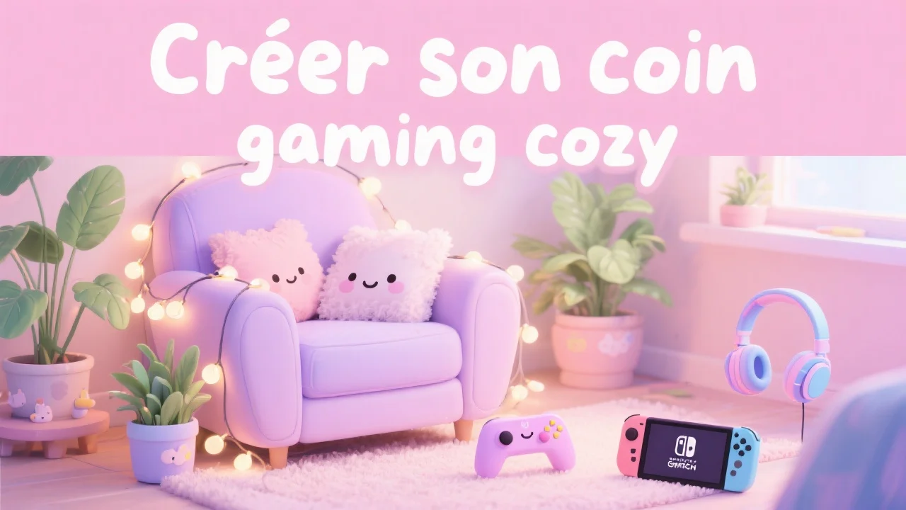 Créer un coin gaming cocooning