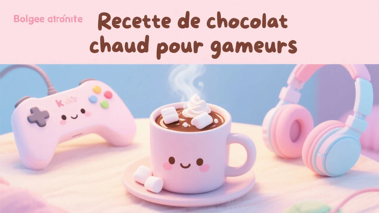 Recette de chocolat chaud pour gamers