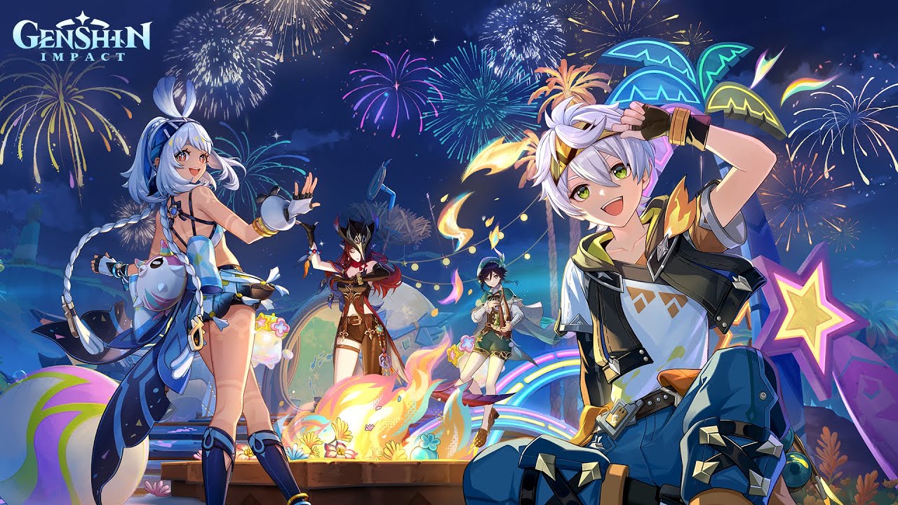 Visuel du jeu Genshin Impact